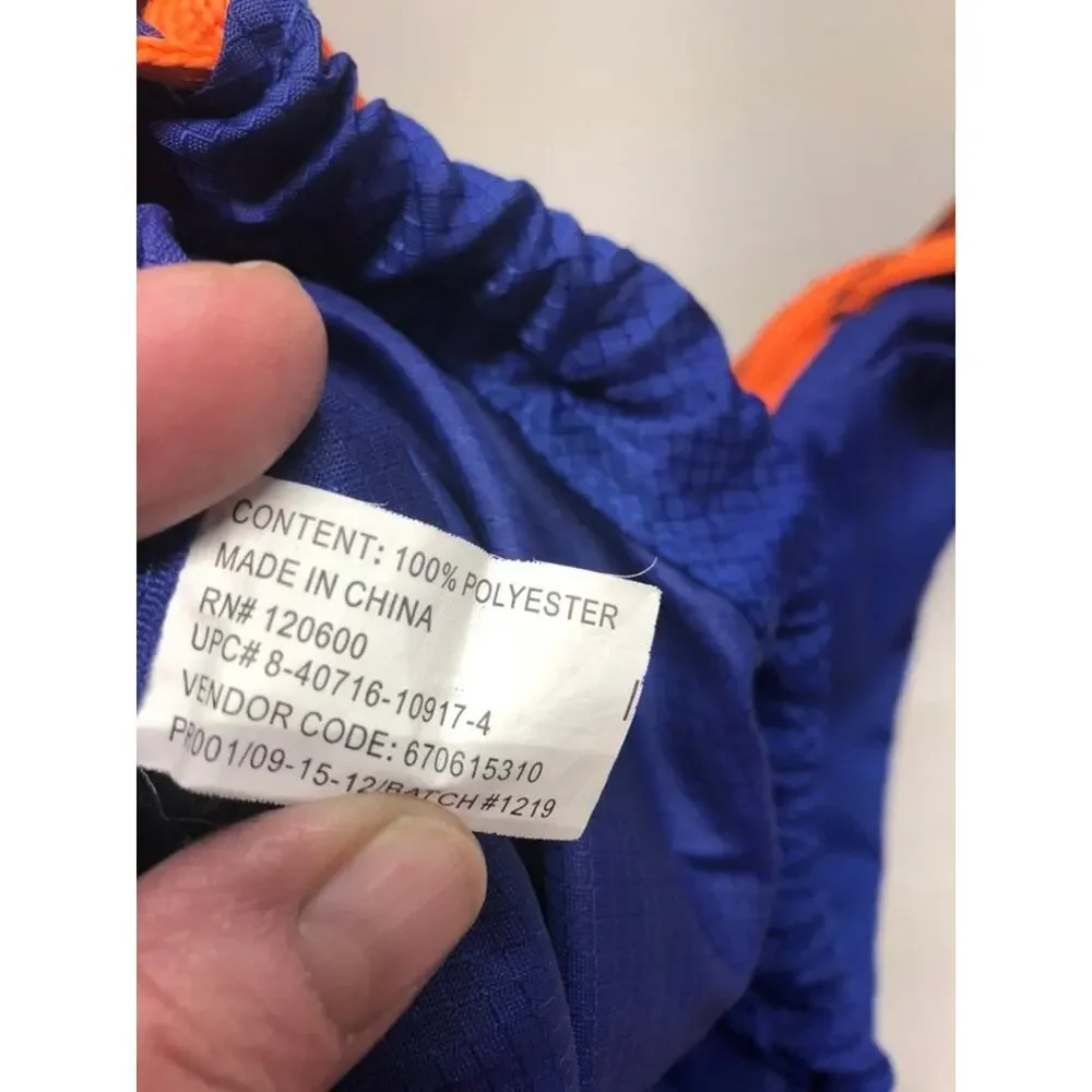 NWOT AND1 Cinch Bag Blue & Orange